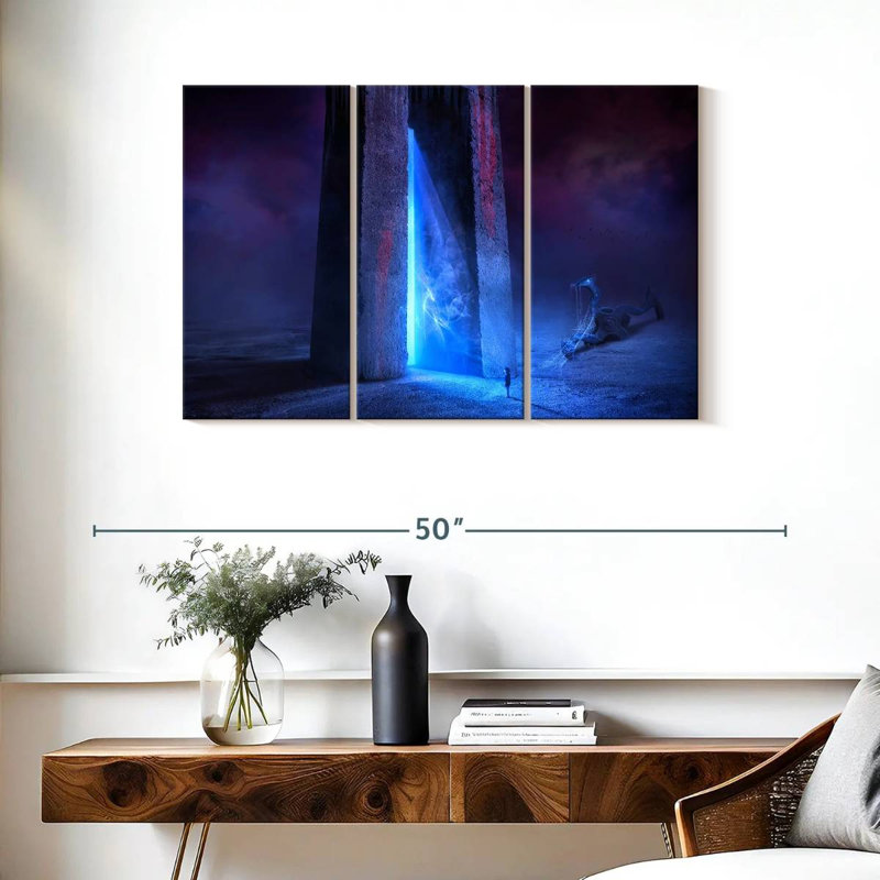 Kelan Time Gate, 24" H x 38" W