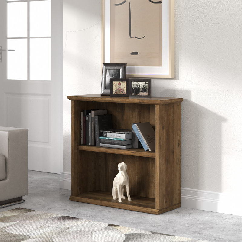 Bibliothèque standard Kingstree, (2 tablettes) H 30 po x l 31 po x P 12 po, Chêne noueux