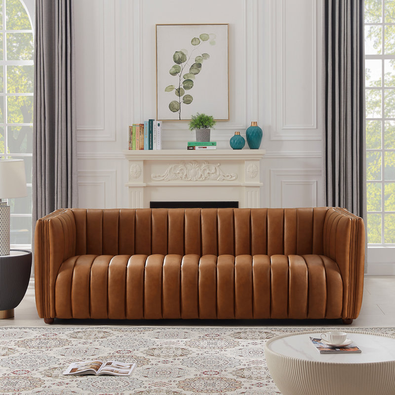 Rosslyn Sofa (Cognac Leather)