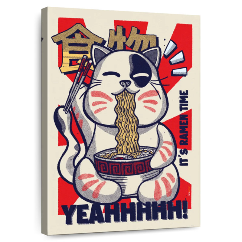 Yarlin It's Ramen Time, 45" H x 30" W