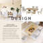 Ensemble de table de salle à manger extensible en bois pour 6 personnes Farmhouse-2135912436