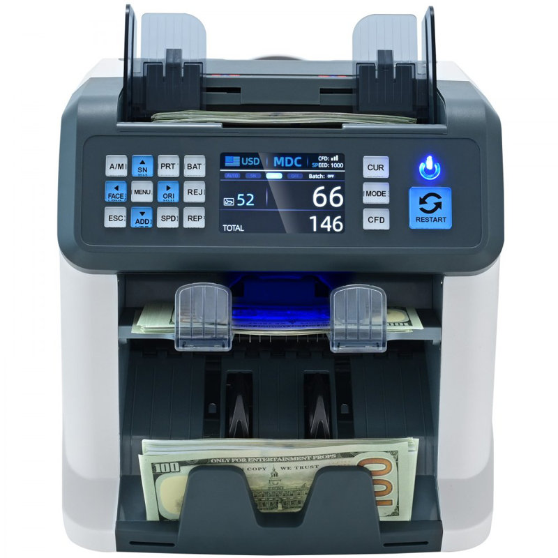 Money Counter Machine, Bill Counter with Mixed Denomination