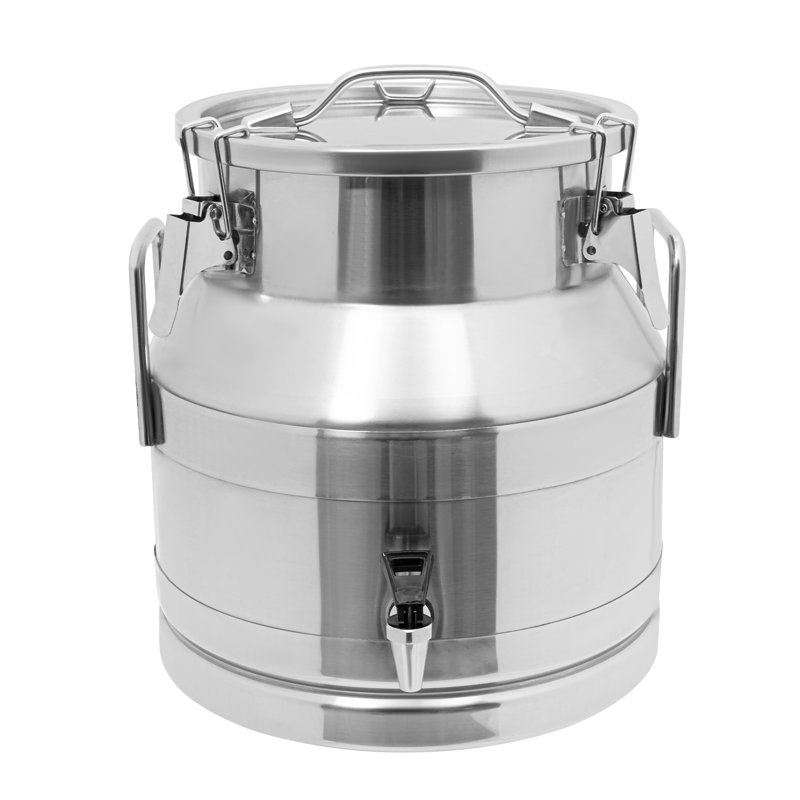 Derhonda Stainless Steel Milk Can Sealed Bucket