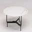 Akeila Trestle Coffee Table