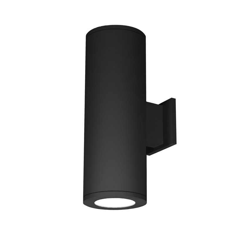 Tube Aluminum LED Wall Light, Black, 17.88'' H x 6.38'' W x 9.13'' D, 3000K