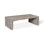 Waterfall Solid Wood Sled Coffee Table