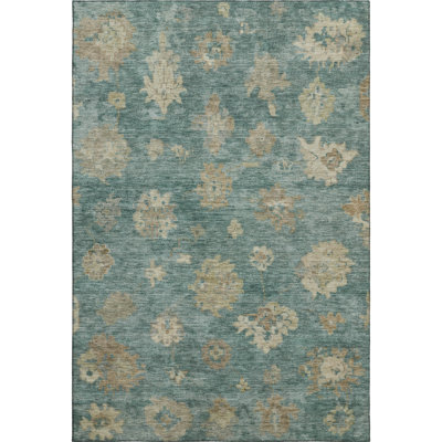 Premium Machine Washable Mayfield AMF2305 Global Rug