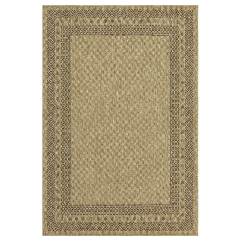 2 Ft. 7 In. X 7 Ft. 3 In. Area Rug Jute Indoor/Outdoor, Natural/Light Brown, Runner 2'7" x 7'3"
