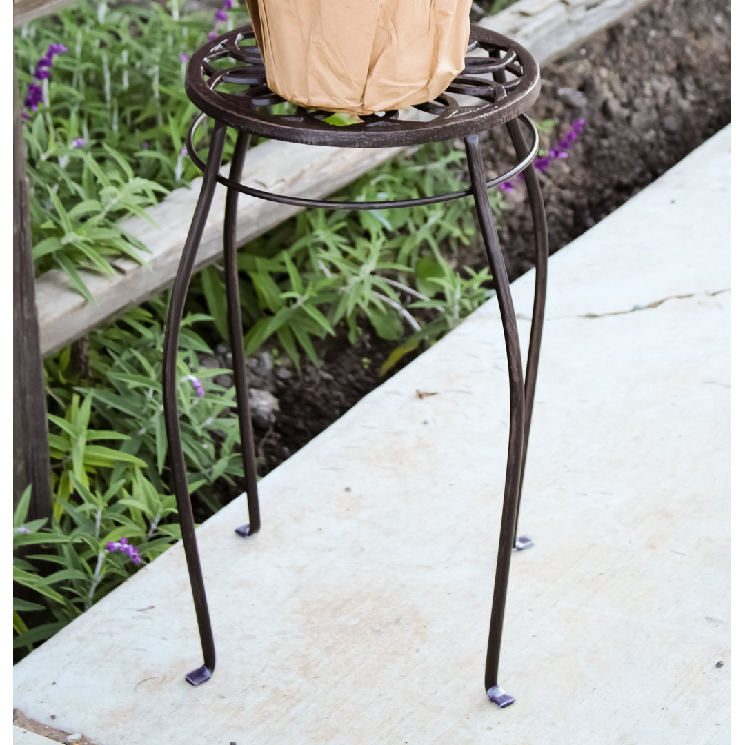 Harkless Metal Plant Stand (Set of 2) Fleur De Lis Living