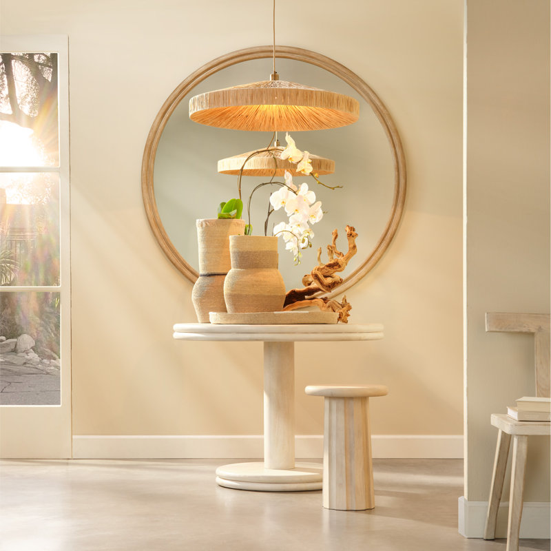Bourbon Dining Table, Off-White