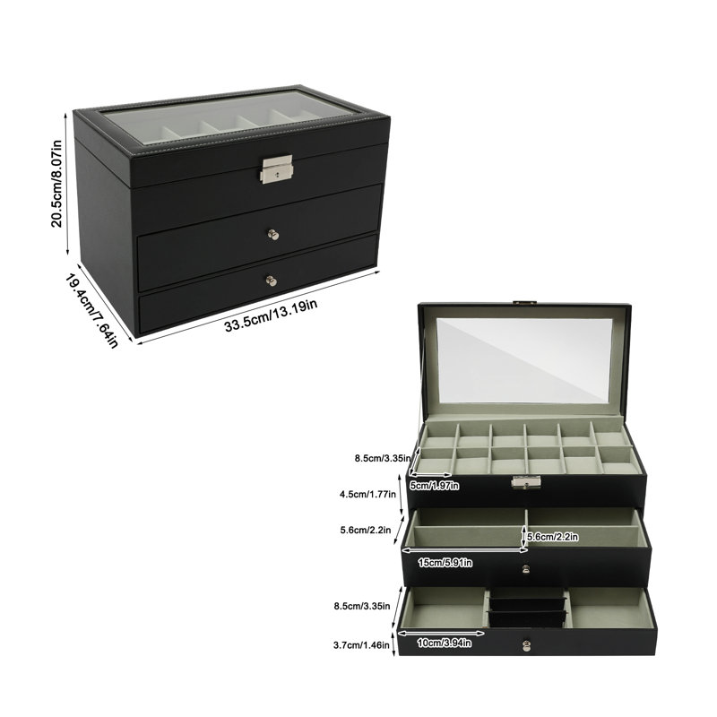 Watch Box + Drawers
