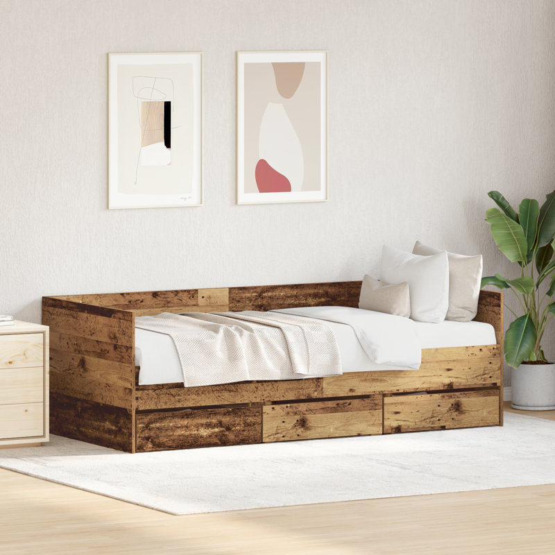 Daybed, Old Wood, Single (3')