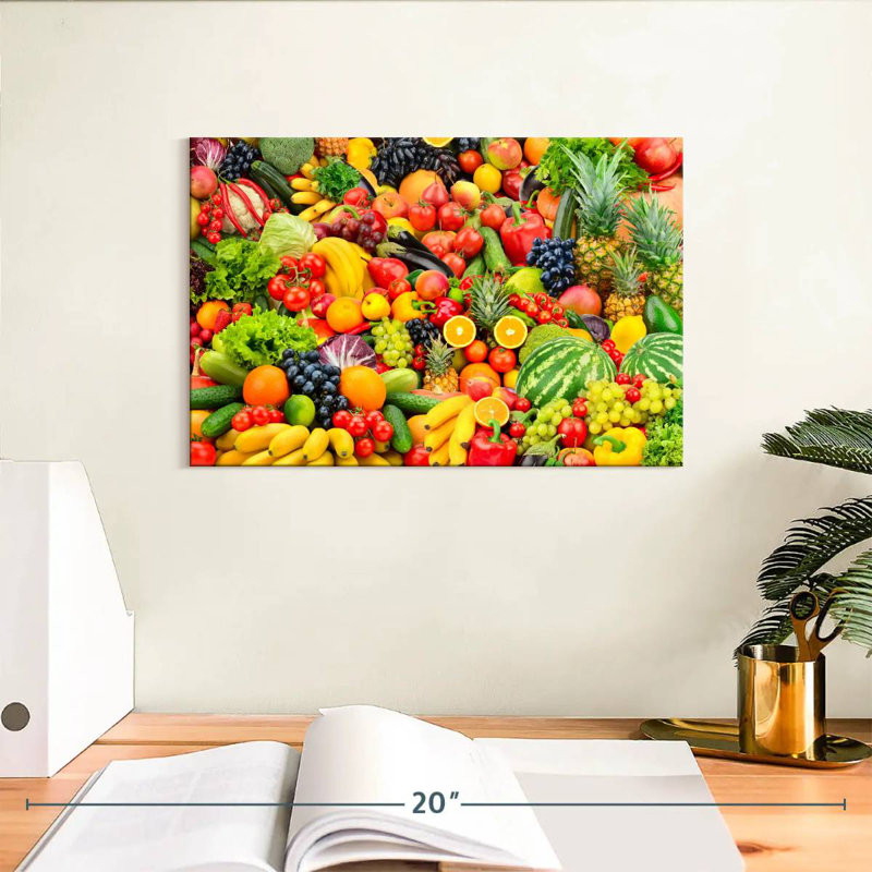 Yarlin, fruits et légumes frais, H 8 po x l 12 po