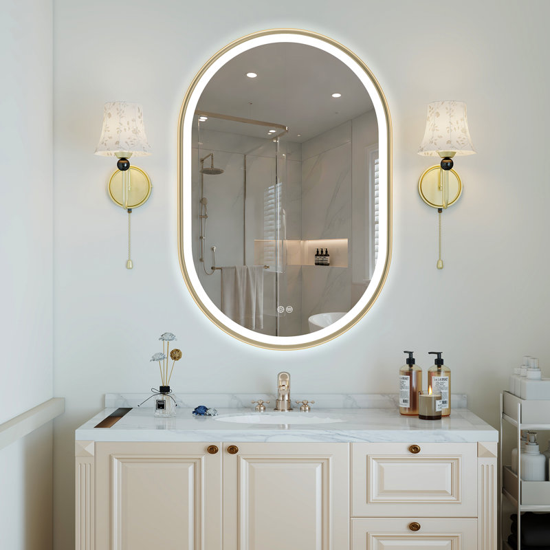 Aluminium Oval Mirror