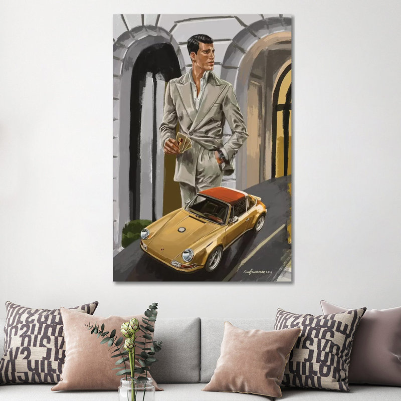 Vintage With Playing Cards, 152.4 cm H x 101.6 cm W