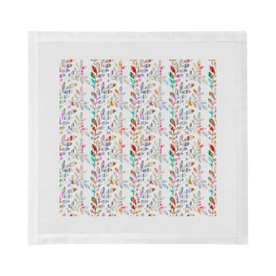 Serviettes de table en satin de coton Tuileries