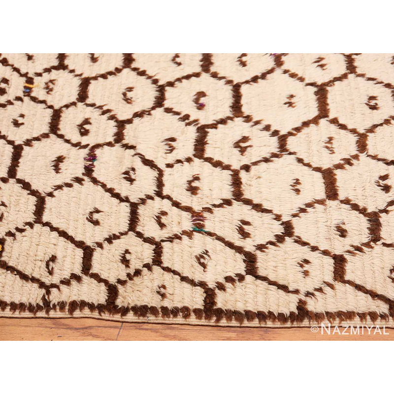 Moroccan One-of-a-Kind Rectangle 4'9" x 7' Rectangle Area Rug in