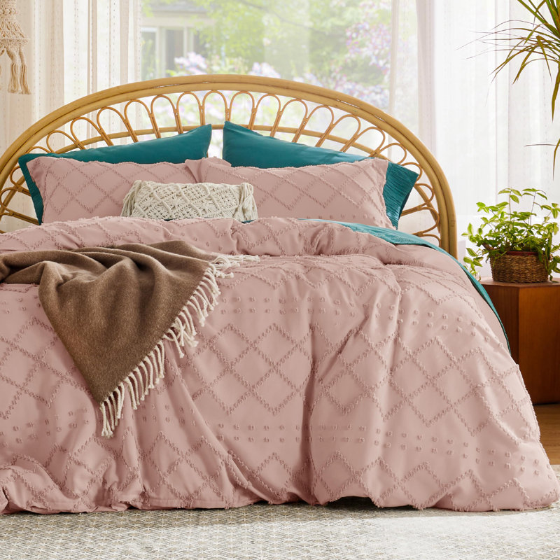 Bedding, Twin Duvet Cover + 1 Standard Pillow Sham, Forest Green