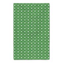 St. Patricks Day Tea Towel Rainbow Shamrock Seasonal Kitchen 