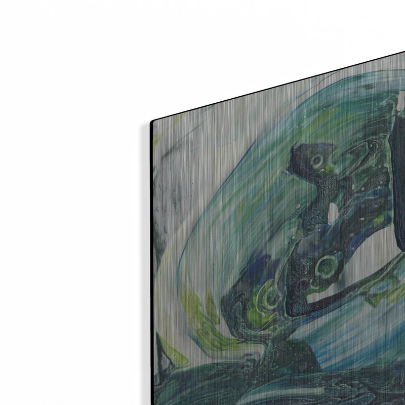  «Dream State 1» par Alicia Ludwig, art mural en métal, H 12 po x l 12 po