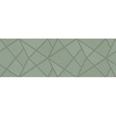 Decor Avenue Art Verde 3D 12x36 Ceramic Tiles