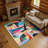 Premium Machine Washable Lubbers AMF1757 Abstract Rug-164159720