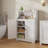 Gizoon Free-Standing Bathroom Cabinet With Adjustable Shelf And A Niche-644319353