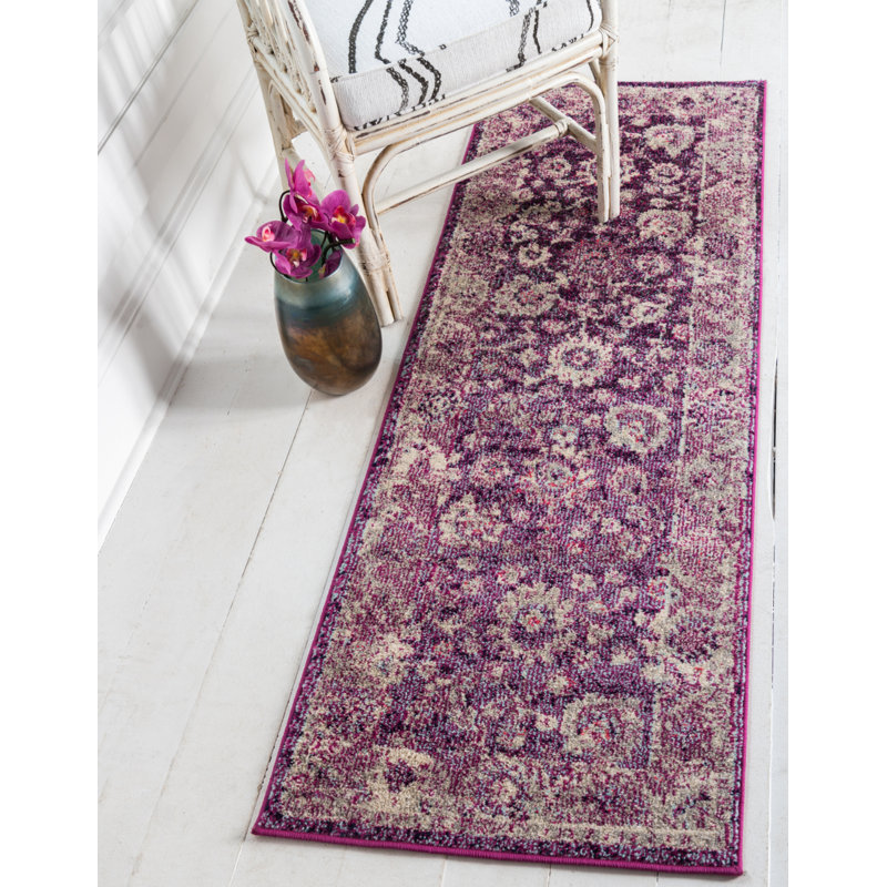 Abstract Area Rug, Runner 66 x 183cm