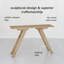 Console en bois massif 48 po Kaysee-658030010