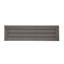 Banc de salle à manger d'extérieur moderne en aluminium, gris foncé