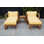 Ensemble de conversation en teck avec coussins Sunbrella