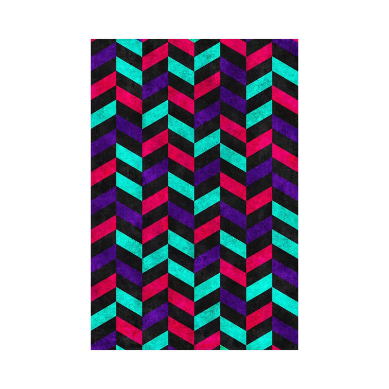 Geometric Mundo 1 Piece Wrapped Canvas Wall Art, 101.6 cm H x 66.04 cm W x 1.91 cm D