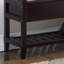 Banc de rangement pour chaussures