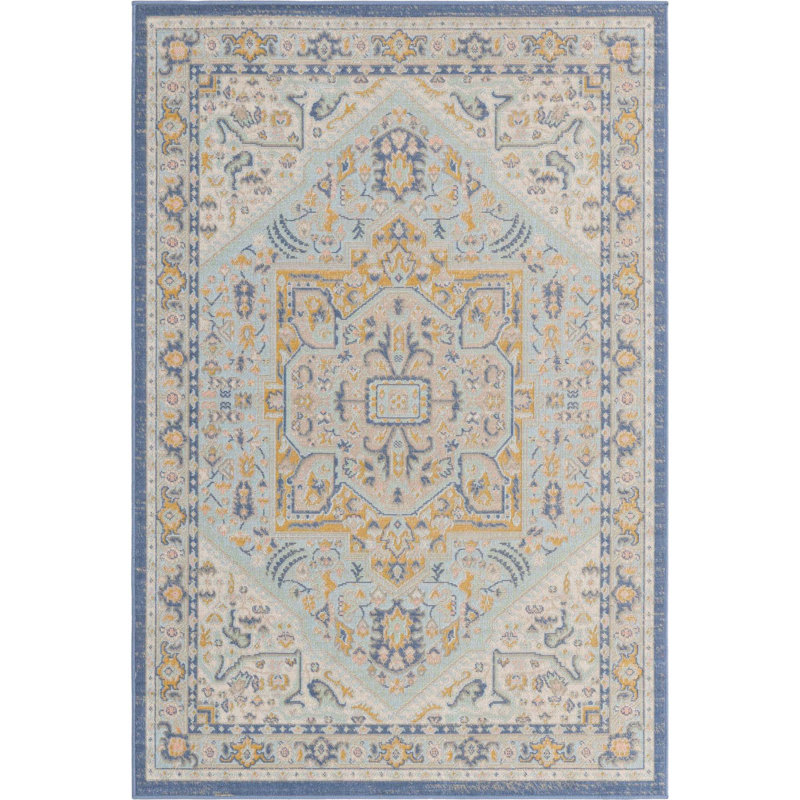Joshette Oriental Indoor Rug, Rectangle 4'1" x 6'1"