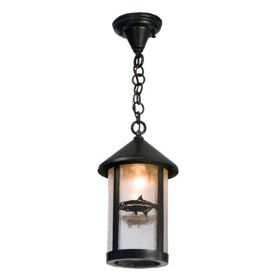 1 - Light Black Lantern Pendant