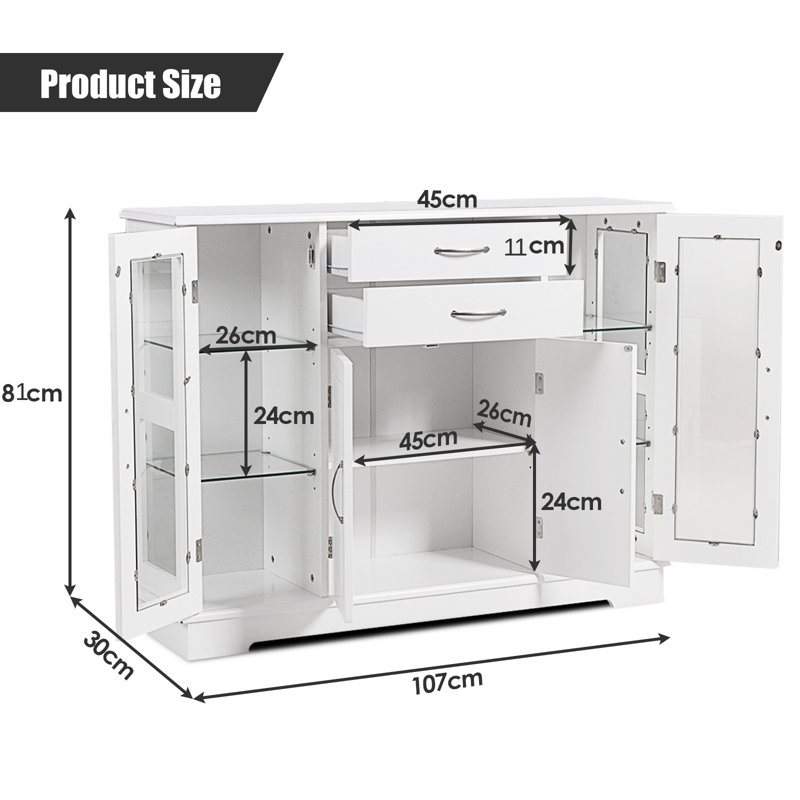 Standard Base Cabinet, White
