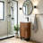 16'' Mini Free-Standing Single Bathroom Vanity With Ceramic Top-1669034109