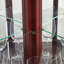 Corner Curio Cabinet With Lights, Adjustable Tempered Glass Shelves, A Mirrored Back-878987604