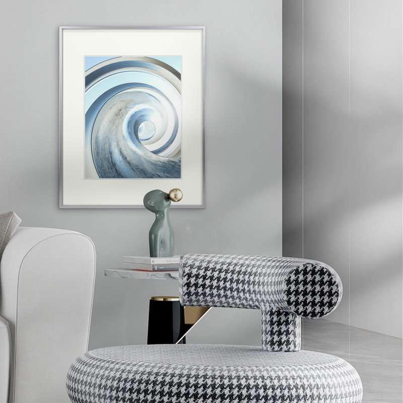 Ensemble de cadres muraux en verre Ryleigh, Argent, 11 po x 14 po, 16 po x 20 po