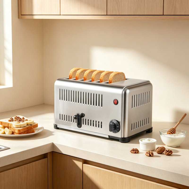 6-Slice Commercial Toaster