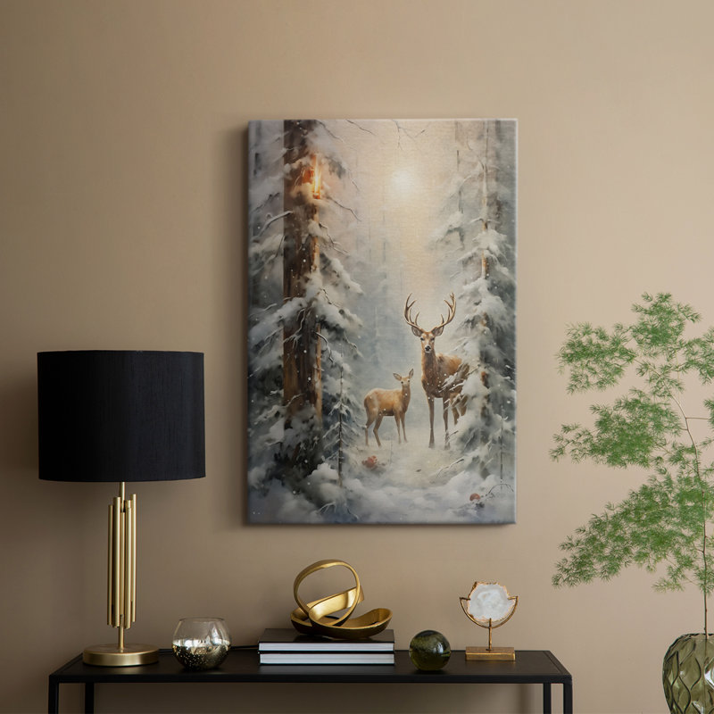 Art des Fêtes de Noël DCXCI - galerie sur mesure Cavas, H 60 po x l 40 po