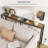 Console Table With Outlets & USB Ports | 55" Rustic Brown Entryway/Hallway/Living Room Table