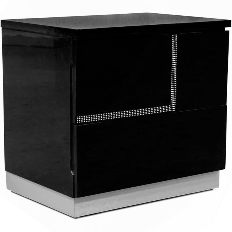 Table de chevet 2 tiroirs Modern
