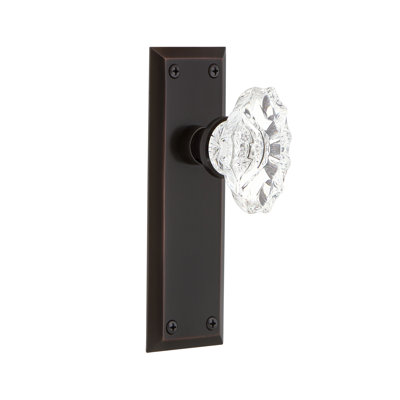 New York Plate with Chateau Door Knob