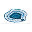 Abstrait bleu agate cristal - impression-35105729-35105737