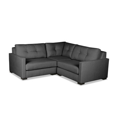 Bruan Upholstered L-Shaped Sectional Symmetrical