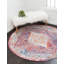 Tapis oriental orange / bleu Rosamonde-31821362