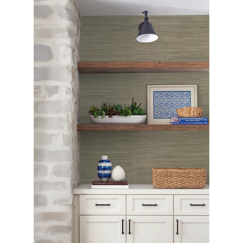 Reynier Neutral Hemp Wallpaper, Brown