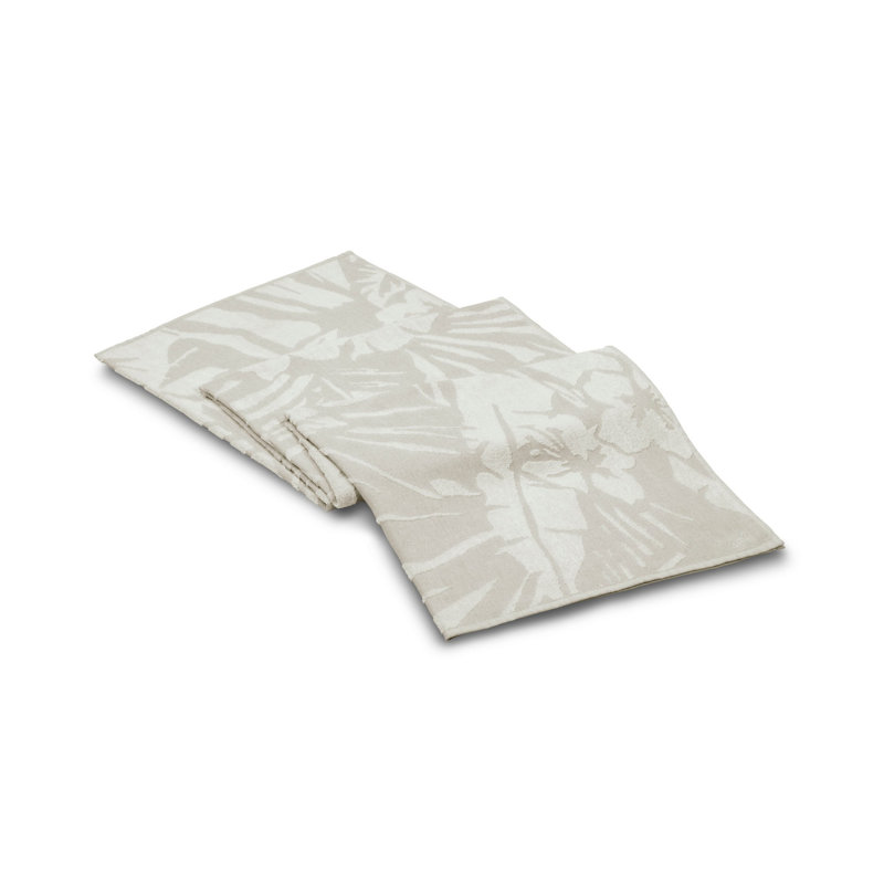 Serviette de plage 100% coton Morones, Crème