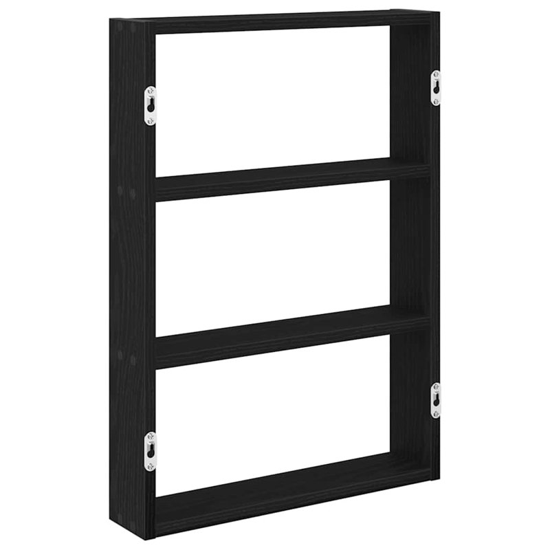 30-9 Wall Mounted Shelf, Black